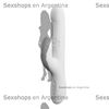 Vibrador con estimulador de clitoris blanco